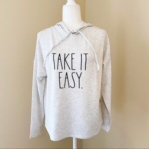 Rae Dunn NWT “Take It Easy” Berkeley Hoodie - XS